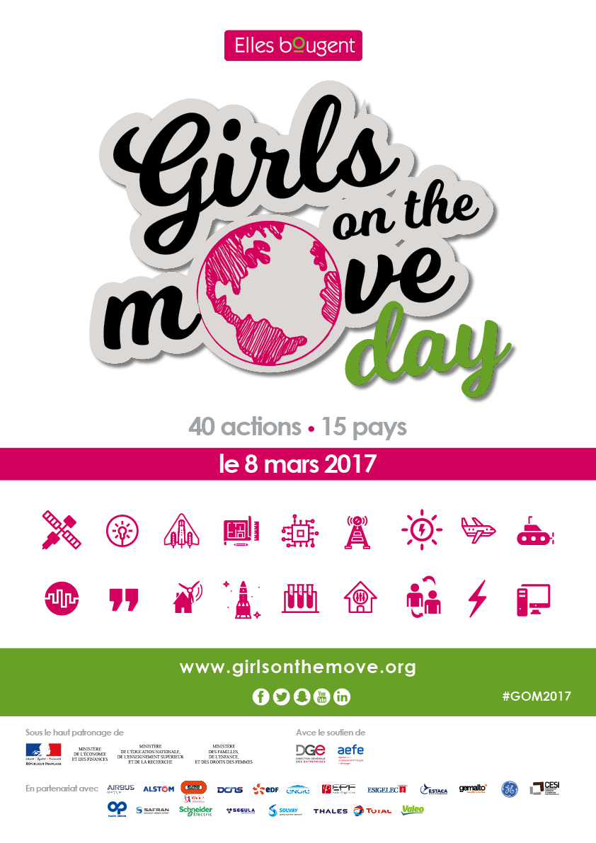 Girls on the Move Day : 15 pays, plus de 40 actions, 2000 filles