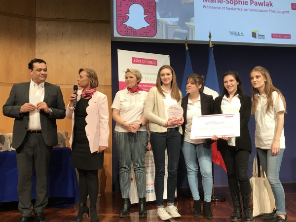 Linkevent, prix coup de coeur du public à la finale du challenge InnovaTech 2018 avec Elles Bougent