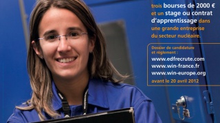 Prix Fem'Energia 2012 - Lancez votre carrière dans le nucléaire !