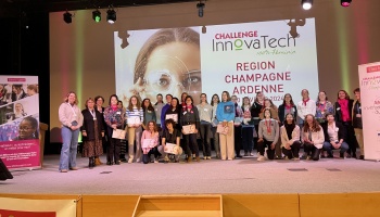 Challenge Innovatech : les projets Essuie Pousse et PartnerSchool by AMAAC remportent les prix du jury et coup de cœur