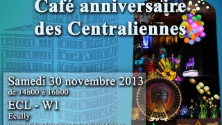 Café anniversaire "1 an du groupe Centraliennes"